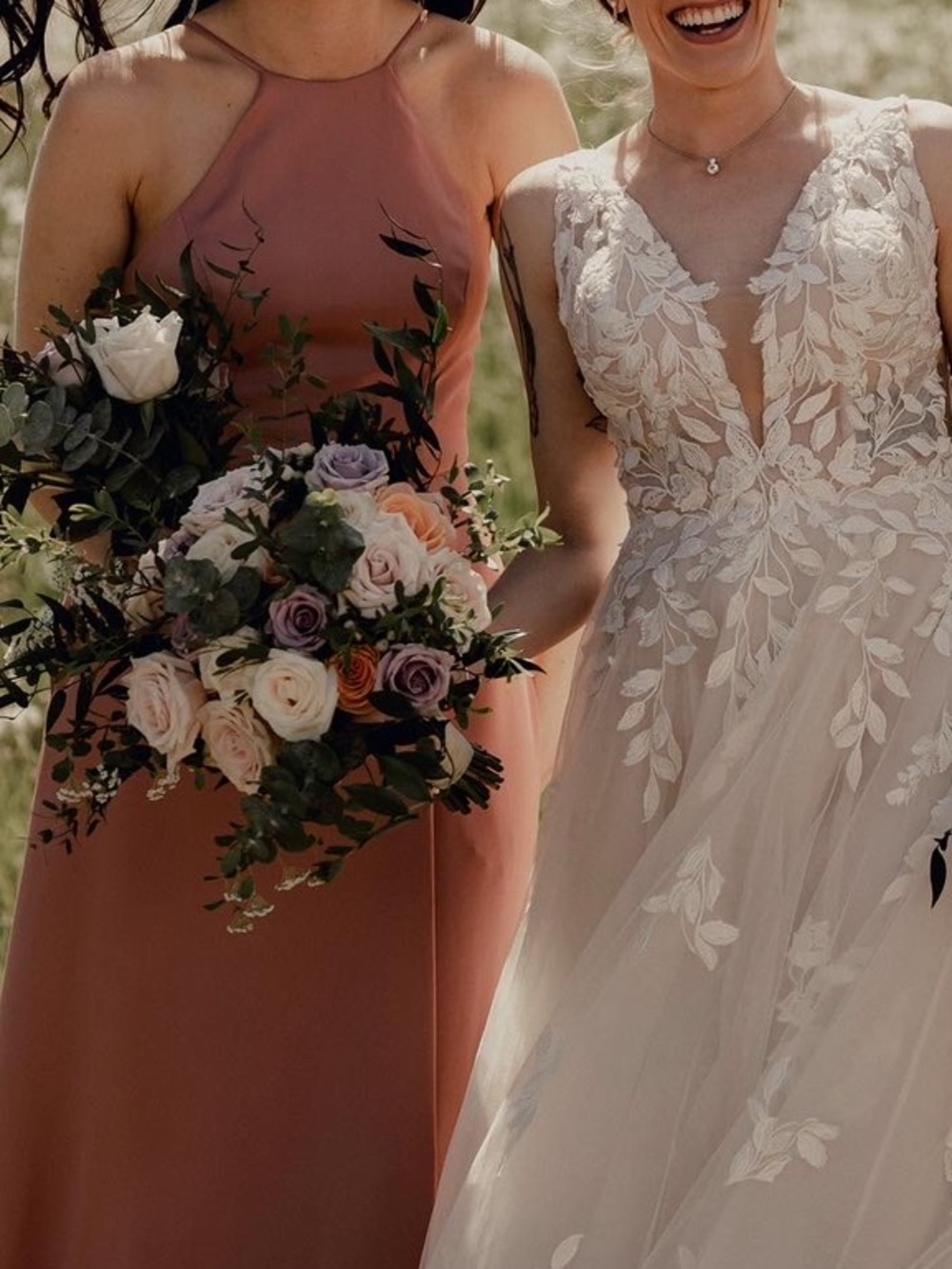 Coral Maxi Dress
